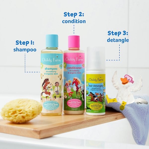 DNR Childs Farm Shampoo Strawberry & Organic Mint 250ml