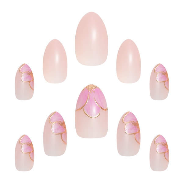 Elegant Touch 3D Gel Finish - Gilded Petal