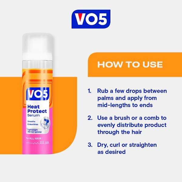 VO5 Heat Protect Hair Serum 50ml