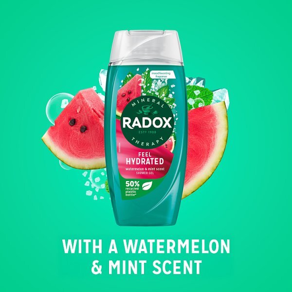 DNR Radox Sg Feel Hydrated Watermelon & Mint 225Ml