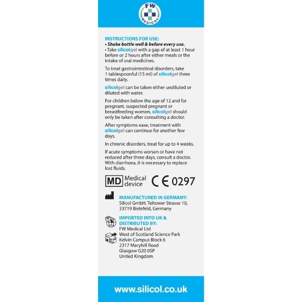 Silicol Gel for Gastrointestinal Disorders 200ml