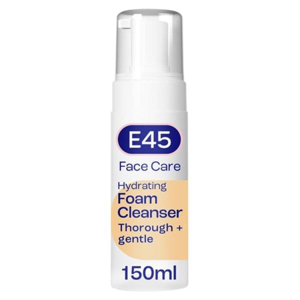 E45 Face Foaming Cleanser For Dry & Sensitive Skin 150ml