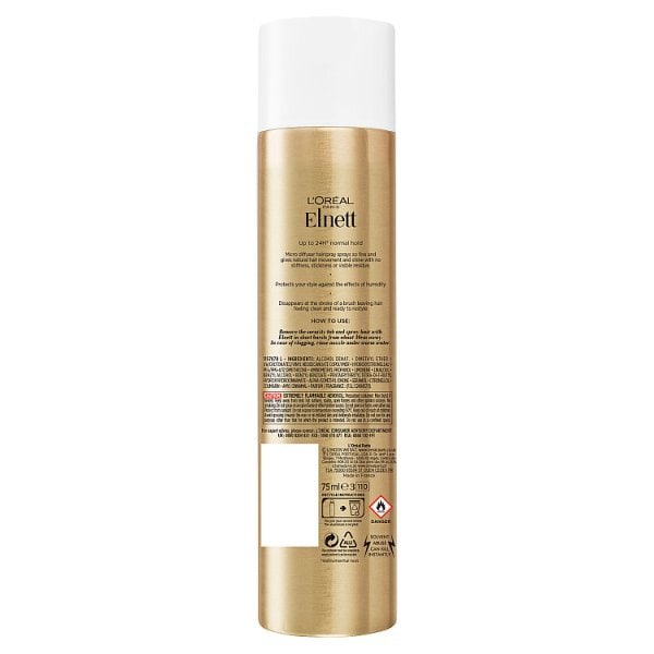 L'Oreal Hairspray Elnett Normal Hold & Shine 75ml