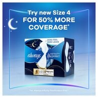 Always Infinity Normal with wings Sanitary Towels 12 Pack