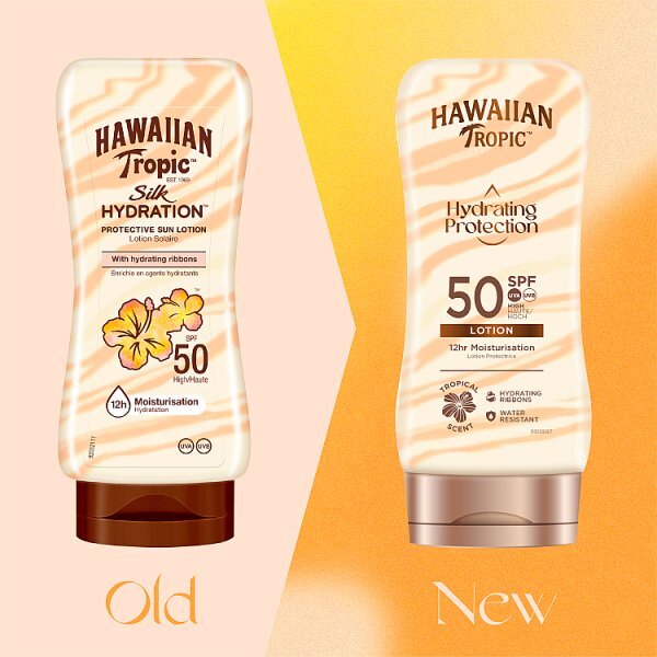 Hawaiian Tropic Hydrating Sunscreen Lotion SPF 50 180ml