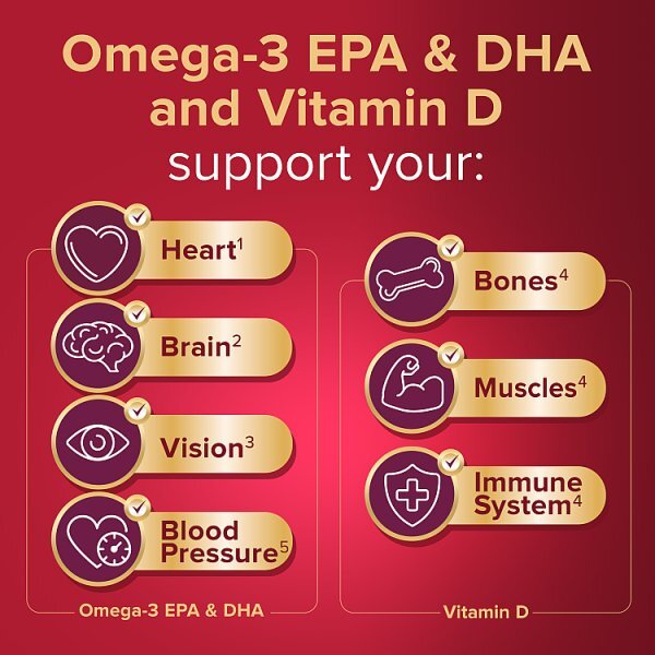 Seven Seas Omega-3 Max Strength with Vitamin D