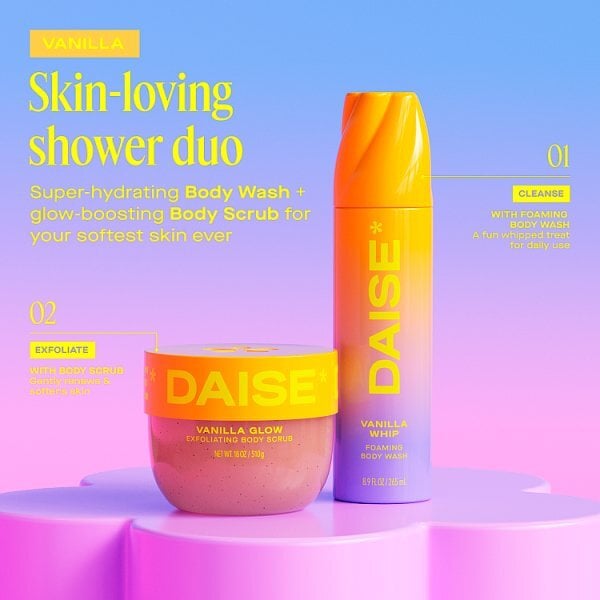 Daise Foaming Body Wash Vanilla 265ml