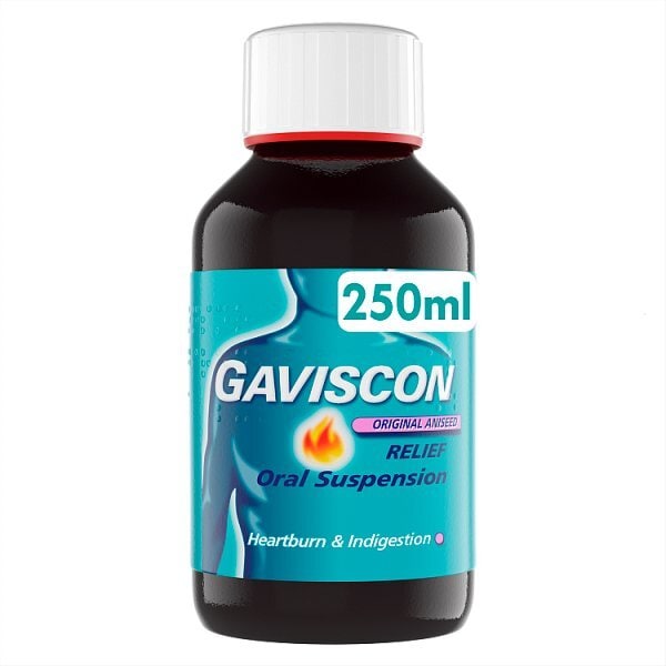 Gaviscon Liquid Original Aniseed 250Ml