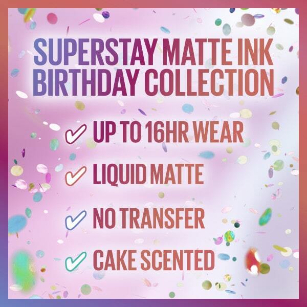 Maybelline Superstay Matte Ink Birthday Edition Show Runner