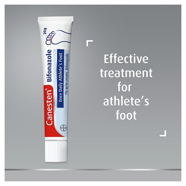 Canesten Bifonazole Once Daily Athlete's Foot 1% w/w Cream