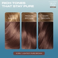 Clairol Nice'n Easy Pure Brunettes 6.5Pb Lightest Latte Brwn