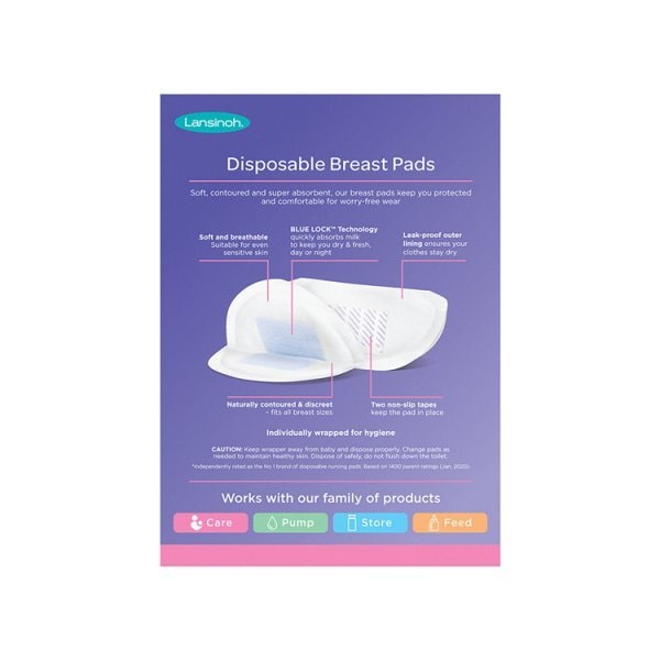 Lansinoh Disposable Nursing Pads x60