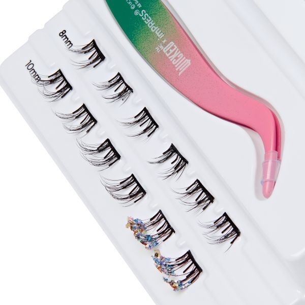 Wicked x Kiss Falscara Cluster Lashes - Tap To Bubble