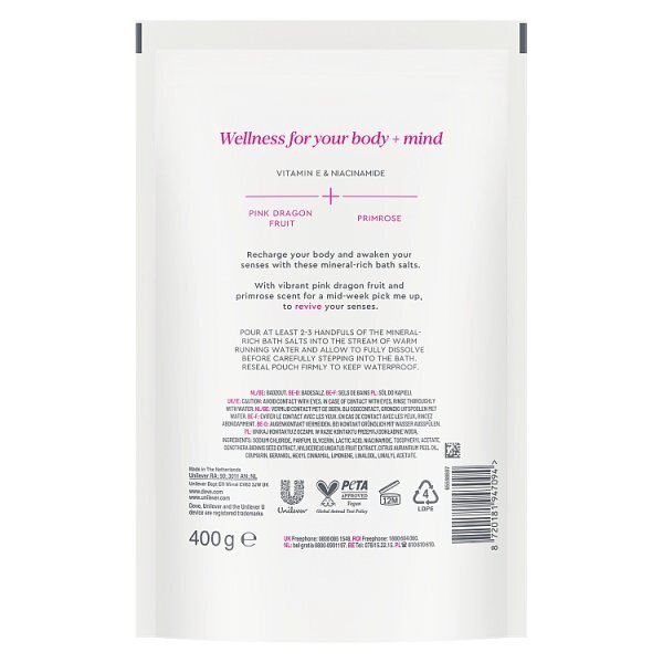 Dove Salt Pouch Dragonfruit & Primrose 400G