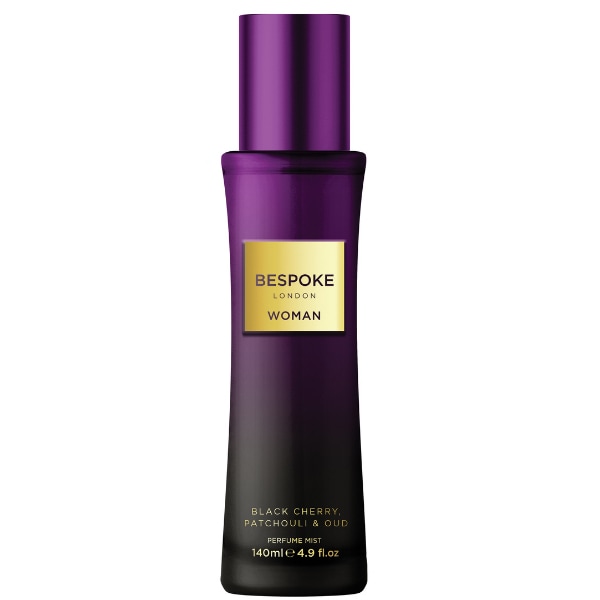 Bespoke Woman Black Cherry Patchouli & Oud perfume mist 140ml