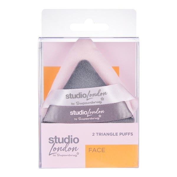 Studio London Triangle Puffs 2 Pack