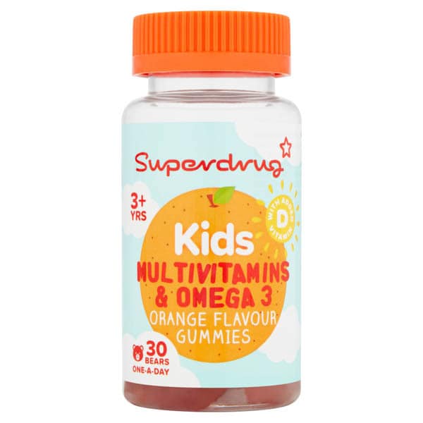 Superdrug Multivitamin & Omega - 30 Gummies