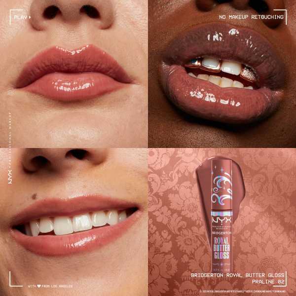 Nyx Professional Makeup X Bridgerton Royal Butter Gloss