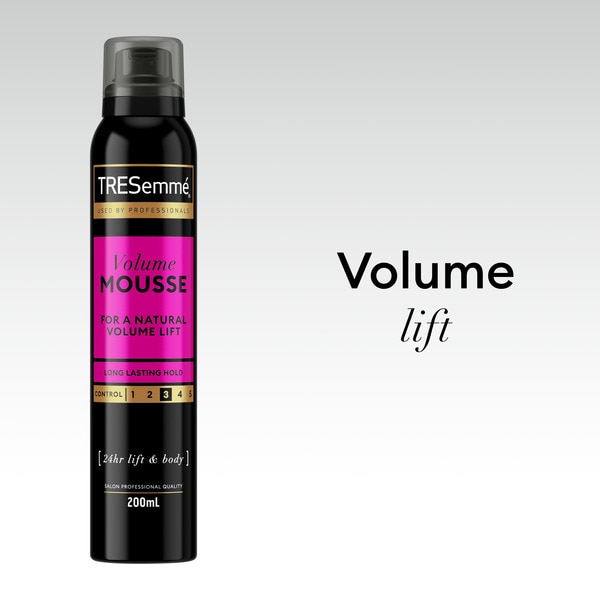 TRESemme volume & lift hair mousse 200ml