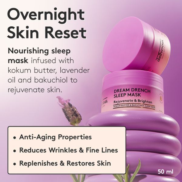 Delhicious Dream Drench Sleep Mask 50ml