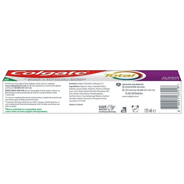 DNR Colgate Total Plaque Protection 125ml