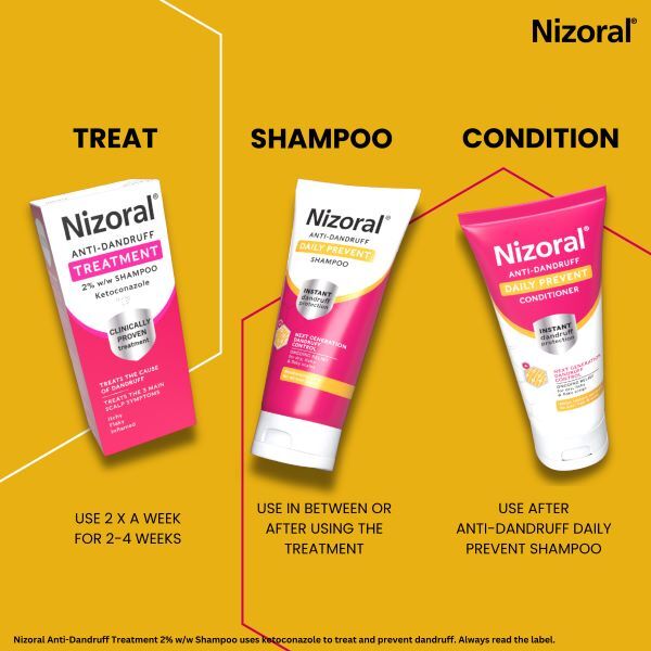 Nizoral Anti-Dandruff Daily Prevent Shampoo 200ml