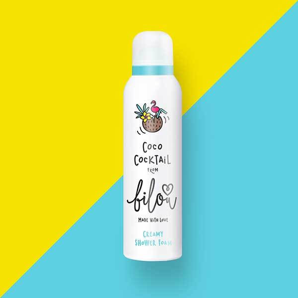 Bilou Shower Foam Coco Cocktail 200 ml