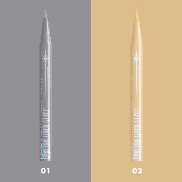 Nyx Professional Makeup X Bridgerton Royal Glitz Epic Ink