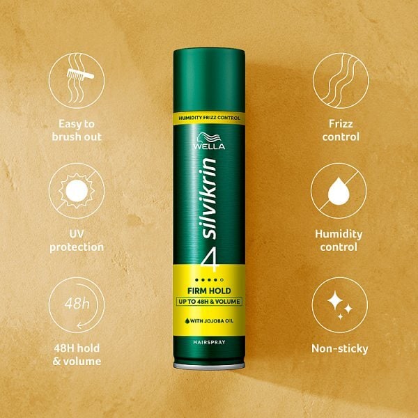 Wella Silvikrin Firm Hold Hairspray, 250 ml