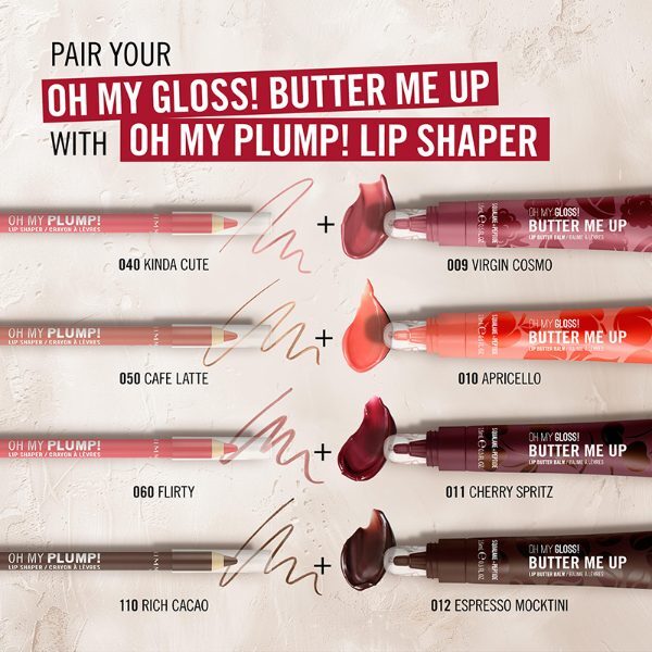 Rimmel Oh My Gloss! Butter Me Up Mocktail Apricello