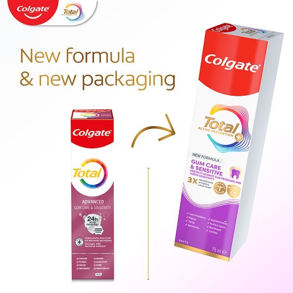 Colgate Total Gum & Sensitivity Toothpaste 75ml