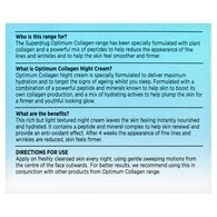 Optimum Collagen Night Face Cream 50ml
