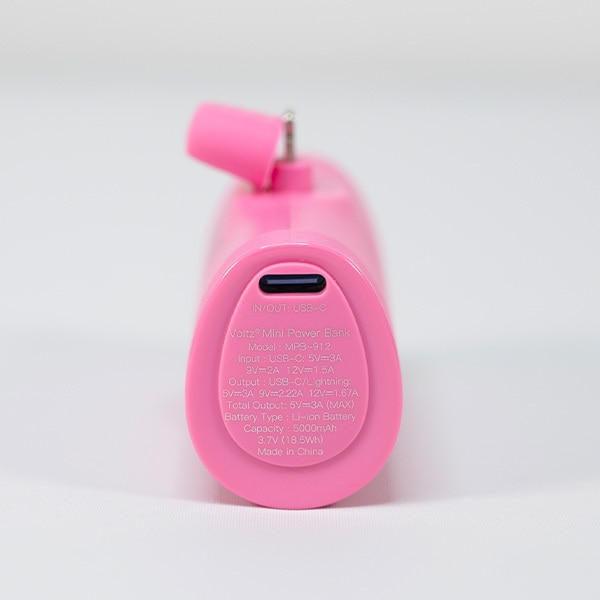 Voltz 5K Power Bank Lightning Pink