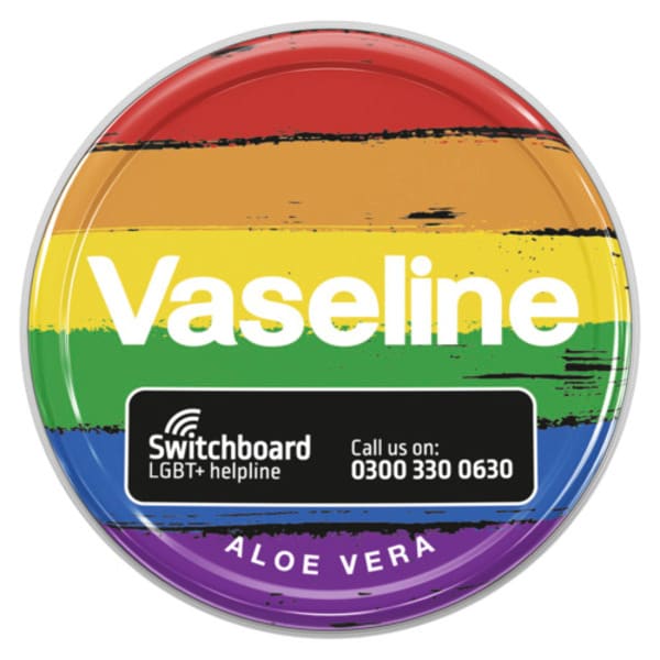 Vaseline Limited Edition Pride Lip Tin Aloe Vera 20g