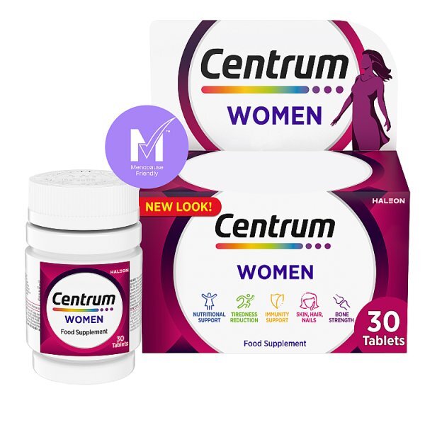 Centrum Women Multivitamins And Minerals, 30 Tablets