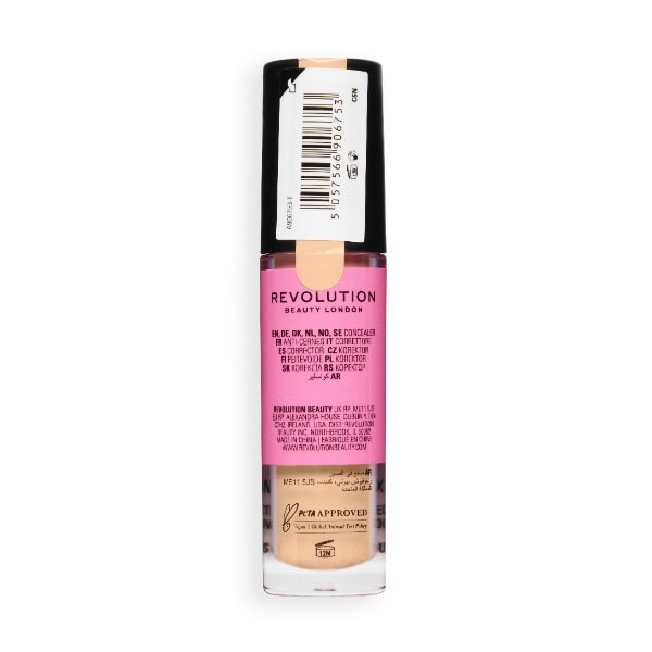 Revolution Conceal And Define Full Coverage Concealer C6n