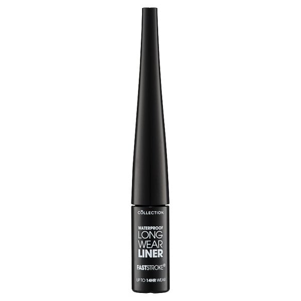 Collection Fast Stroke Long Wear Liner 4Ml Waterproof Black