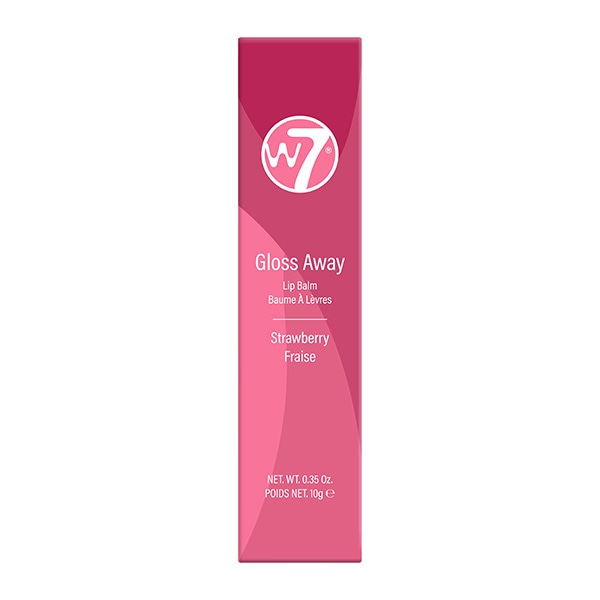 W7 Gloss Away Lip Balm - Strawberry 10g