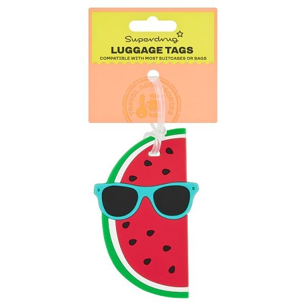 Superdrug Novelty Luggage Tag