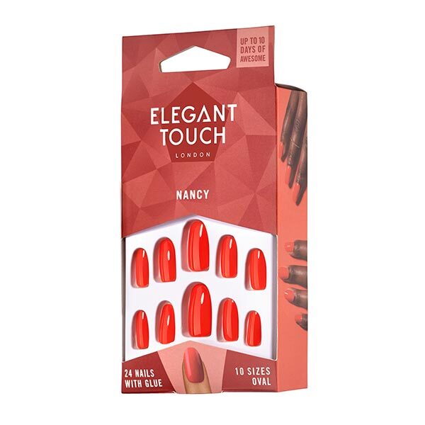 Elegant Touch Colour Nails - Nancy (Red)