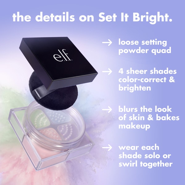 e.l.f. Set It Bright Quad Fair