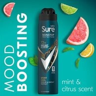 Sure Men Antiperspirant Deo Aerosol Nonstop Sport Cool 250ml