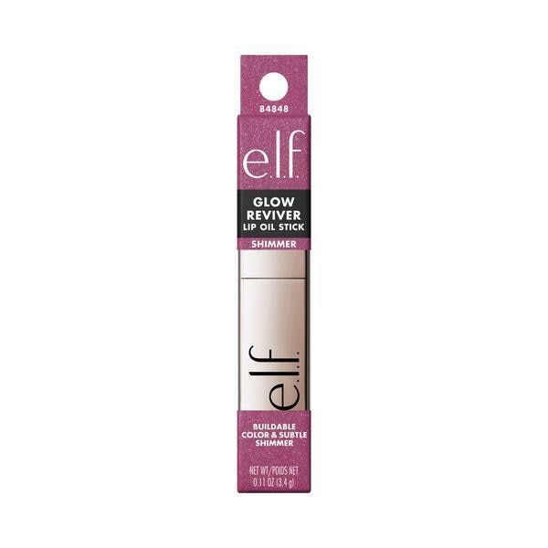 e.l.f. Glow Reviver Lip Oil Stick Shimmer Plumstruck