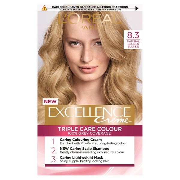 Excellence Creme 8.3 Natural Golden Blonde Hair Dye