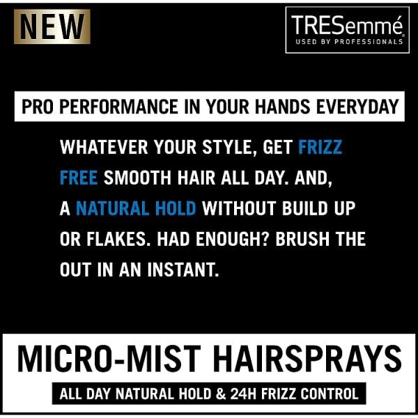 TRESemmé 24-Hour Frizz Control Freeze Hold Hairspray 100ml