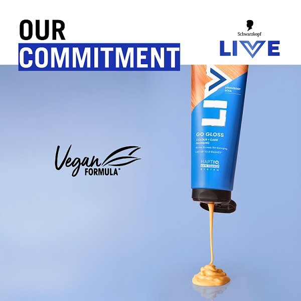 Schwarzkopf LIVE Strawberry Soda Colour & Shine Hair Gloss
