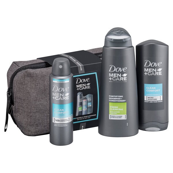 DNR  Dove Men + Care Ultimate Wash Bag Gift Set