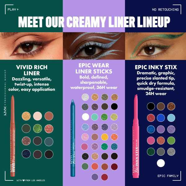 NYX Professional Makeup Epic Inky Stix Cobalt Click
