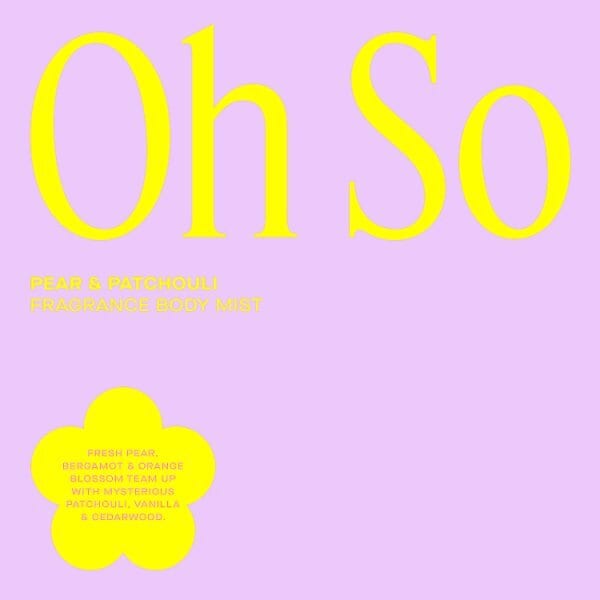 Daise Fragrance Body Mist Pear & Patchouli 100ml