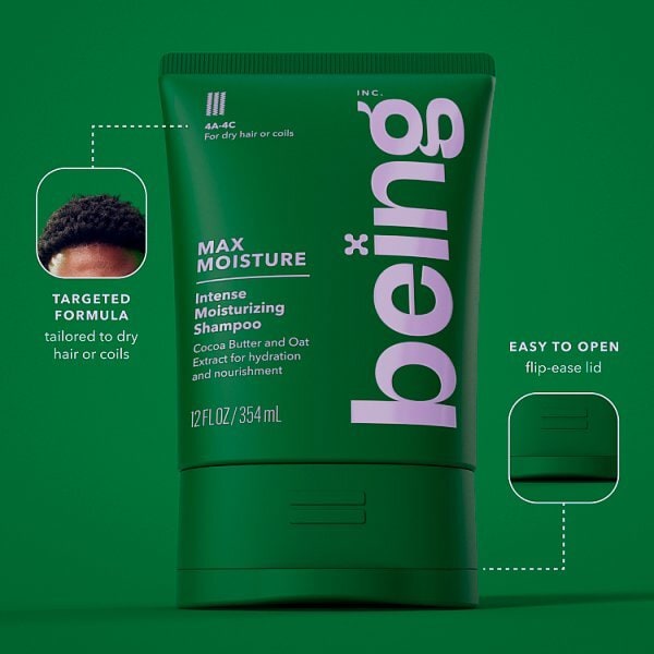 Being Shampoo Max Moisture 354ml